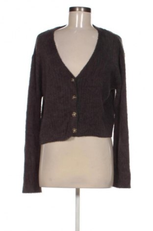 Cardigan de damă Pull&Bear, Mărime M, Culoare Gri, Preț 94,99 Lei