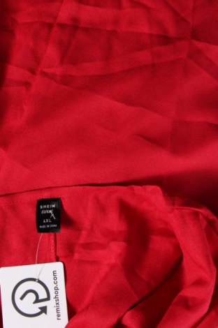 Dámsky kardigán SHEIN, Veľkosť 4XL, Farba Červená, Cena  16,95 €