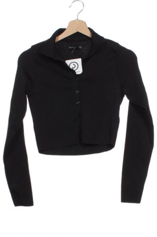 Дамска жилетка Stradivarius, Размер XS, Цвят Черен, Цена 12,99 лв.