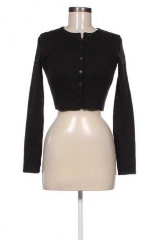 Cardigan de damă Zara, Mărime S, Culoare Negru, Preț 69,82 Lei
