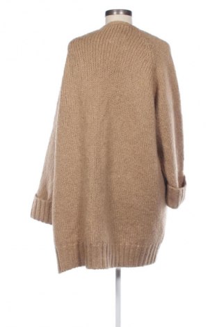 Дамска жилетка Zara, Размер L, Цвят Кафяв, Цена 26,99 лв.