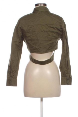 Cămașă de femei Bershka, Mărime S, Culoare Verde, Preț 81,99 Lei