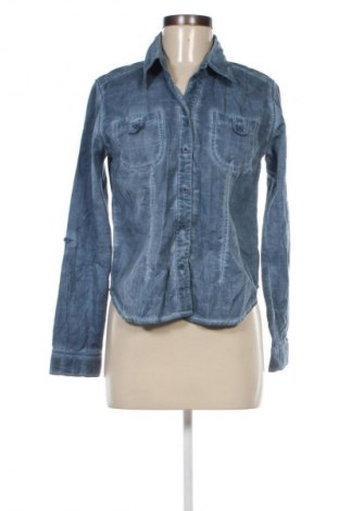 Damenbluse Carmen, Größe M, Farbe Blau, Preis € 12,79