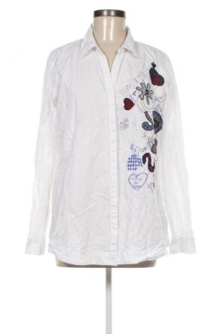 Női ing Desigual, Méret XL, Szín Fehér, Ár 30 486 Ft