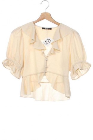 Damenbluse Gina Tricot, Größe XS, Farbe Ecru, Preis 13,99 €