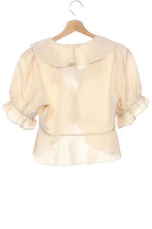 Damenbluse Gina Tricot, Größe XS, Farbe Ecru, Preis 13,99 €