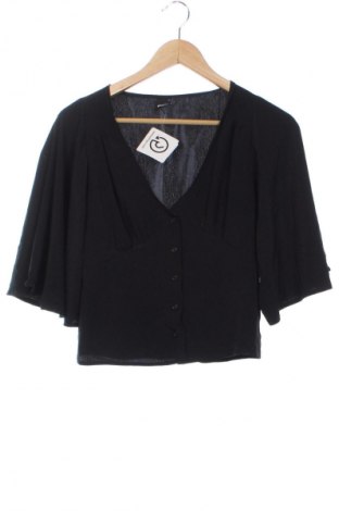 Damenbluse Gina Tricot, Größe XS, Farbe Schwarz, Preis € 13,99