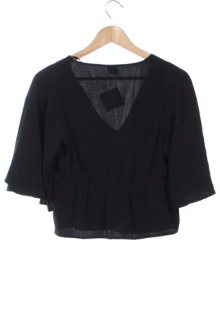Damenbluse Gina Tricot, Größe XS, Farbe Schwarz, Preis € 13,99