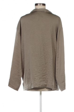 Дамска риза H&M, Размер M, Цвят Зелен, Цена 18,00 лв.