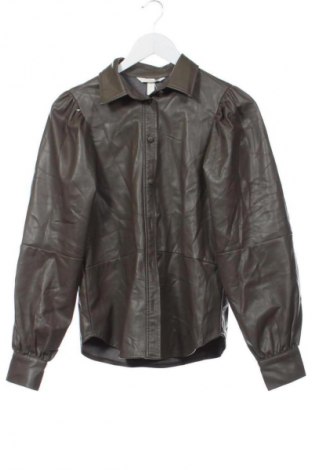 Γυναικείο πουκάμισο H&M, Μέγεθος XS, Χρώμα Καφέ, Τιμή 15,99 €