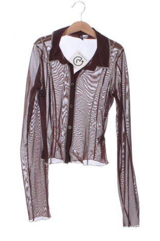 Damska koszula H&M Divided, Rozmiar XS, Kolor Brązowy, Cena 38,99 zł