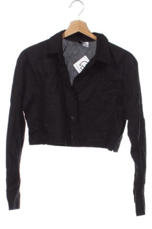 Дамска риза H&M Divided, Размер XS, Цвят Черен, Цена 25,99 лв.