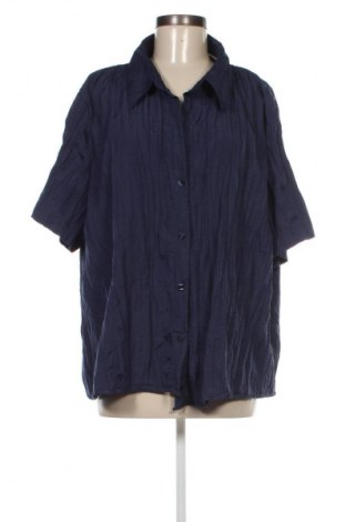 Damenbluse Okay, Größe 4XL, Farbe Blau, Preis 17,99 €