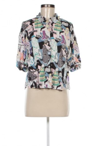 Damenbluse Pull&Bear, Größe M, Farbe Mehrfarbig, Preis € 12,79