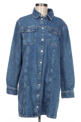 Női ing Tommy Jeans, Méret L, Szín Kék, Ár 31 509 Ft