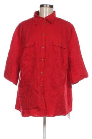 Damenbluse Unbranded, Größe 3XL, Farbe Rot, Preis 17,99 €
