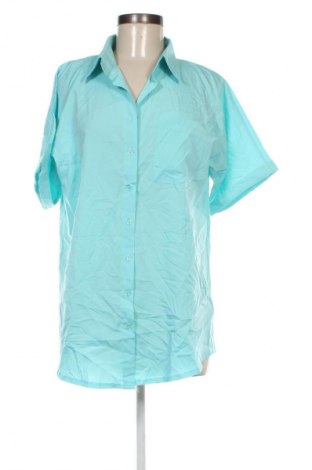 Γυναικείο πουκάμισο Unbranded, Μέγεθος XXL, Χρώμα Μπλέ, Τιμή 15,99 €