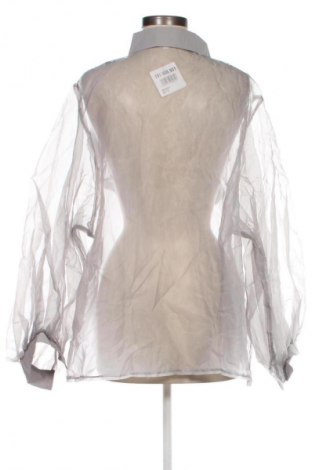 Γυναικείο πουκάμισο Unbranded, Μέγεθος 4XL, Χρώμα Γκρί, Τιμή 9,99 €
