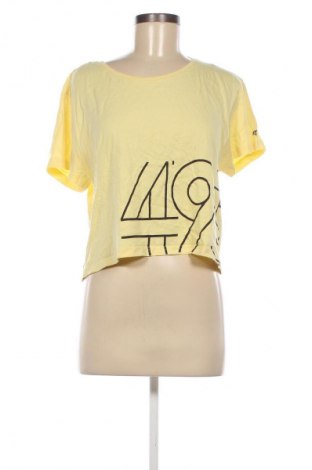 Γυναικείο t-shirt 4F, Μέγεθος S, Χρώμα Κίτρινο, Τιμή 9,92 €