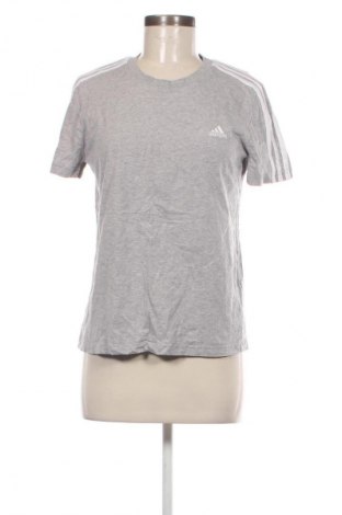 Damski T-shirt Adidas, Rozmiar L, Kolor Szary, Cena 75,99 zł