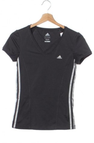 Damen T-Shirt Adidas, Größe XS, Farbe Grau, Preis € 18,99