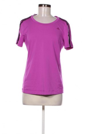 Damen T-Shirt Adidas, Größe M, Farbe Lila, Preis € 18,99