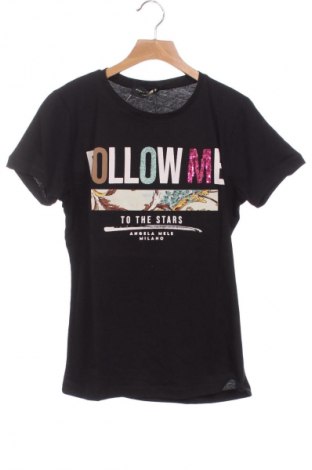 Γυναικείο t-shirt Angela Mele, Μέγεθος XS, Χρώμα Μαύρο, Τιμή 39,99 €