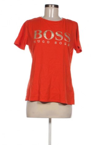 Damski T-shirt BOSS, Rozmiar L, Kolor Czerwony, Cena 222,99 zł