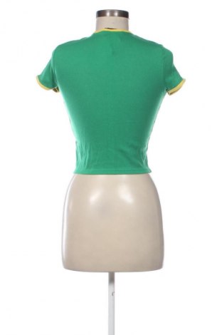 Damski T-shirt Bershka, Rozmiar M, Kolor Zielony, Cena 35,93 zł