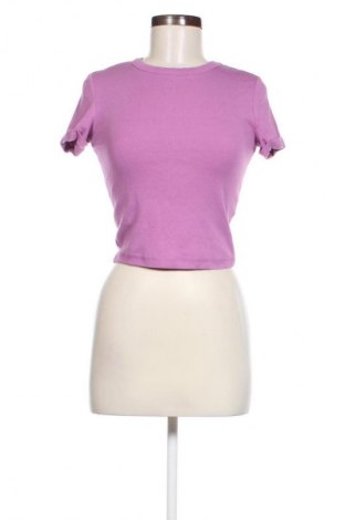 Tricou de femei Bershka, Mărime S, Culoare Mov, Preț 42,94 Lei
