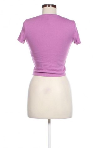 Tricou de femei Bershka, Mărime S, Culoare Mov, Preț 42,94 Lei