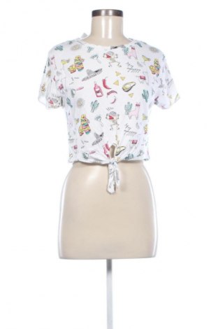 Γυναικείο t-shirt Bershka, Μέγεθος S, Χρώμα Πολύχρωμο, Τιμή 8,99 €