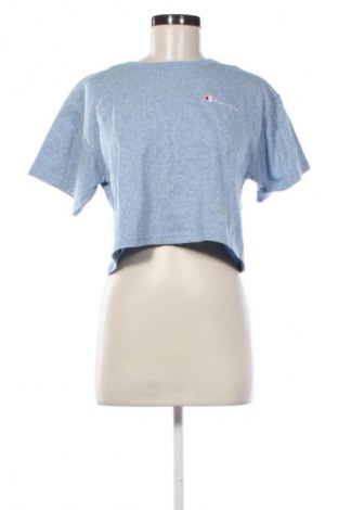 Γυναικείο t-shirt Champion, Μέγεθος M, Χρώμα Μπλέ, Τιμή 9,51 €