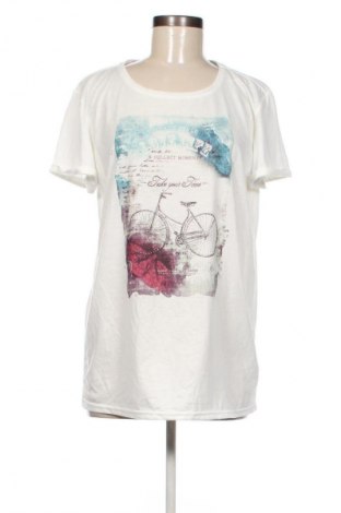 Tricou de femei Colours Of The World, Mărime L, Culoare Ecru, Preț 55,99 Lei
