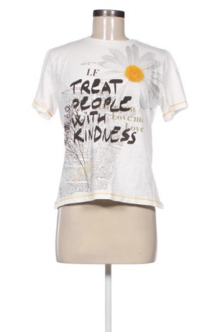 Γυναικείο t-shirt Desigual, Μέγεθος L, Χρώμα Πολύχρωμο, Τιμή 23,55 €