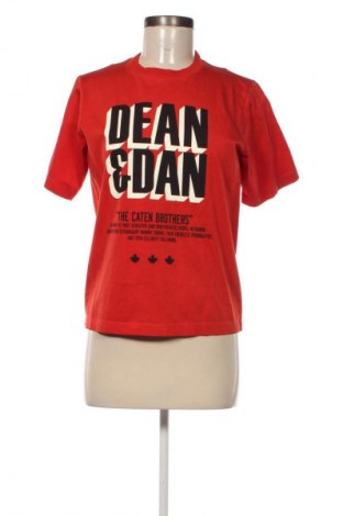 Tricou de femei Dsquared2, Mărime S, Culoare Roșu, Preț 919,99 Lei