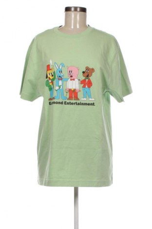 Γυναικείο t-shirt Edmmond Studios, Μέγεθος M, Χρώμα Πράσινο, Τιμή 39,99 €