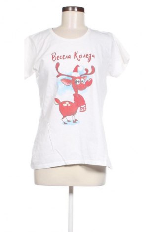 Γυναικείο t-shirt Fruit Of The Loom, Μέγεθος XL, Χρώμα Λευκό, Τιμή 8,99 €