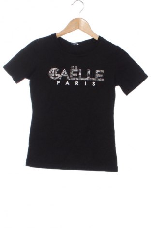 Damski T-shirt Gaelle Paris, Rozmiar XS, Kolor Czarny, Cena 95,99 zł