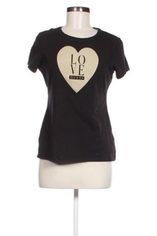 Damen T-Shirt Guess, Größe L, Farbe Schwarz, Preis 16,15 €