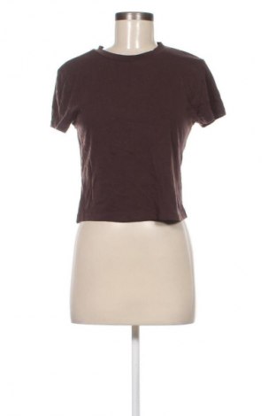 Γυναικείο t-shirt H&M Divided, Μέγεθος L, Χρώμα Καφέ, Τιμή 5,99 €