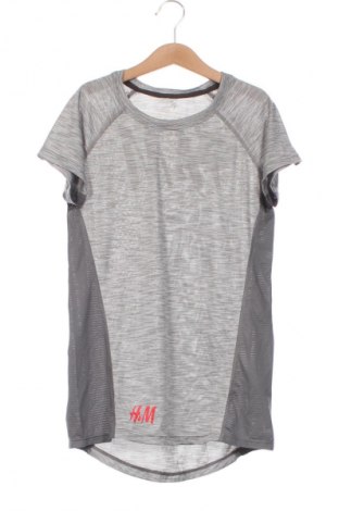 Damen T-Shirt H&M Sport, Größe XS, Farbe Grau, Preis 9,99 €