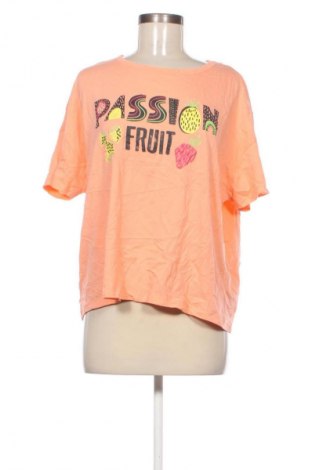 Damski T-shirt Inside, Rozmiar XL, Kolor Pomarańczowy, Cena 55,99 zł