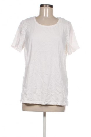 Γυναικείο t-shirt KappAhl, Μέγεθος XL, Χρώμα Λευκό, Τιμή 10,99 €