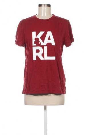 Női póló Karl Lagerfeld, Méret L, Szín Piros, Ár 18 349 Ft