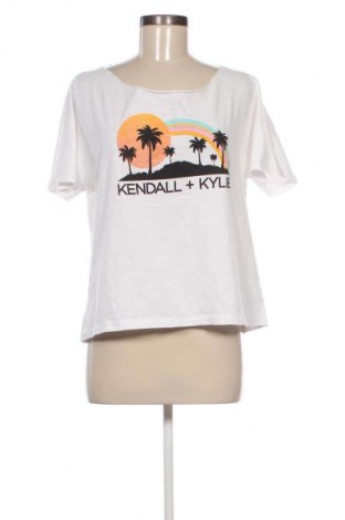 Дамска тениска Kendall & Kylie, Размер XL, Цвят Бял, Цена 27,00 лв.