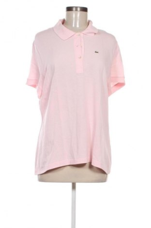 Γυναικείο t-shirt Lacoste, Μέγεθος XXL, Χρώμα Ρόζ , Τιμή 29,18 €