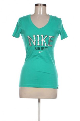 Tricou de femei Nike, Mărime S, Culoare Verde, Preț 88,99 Lei