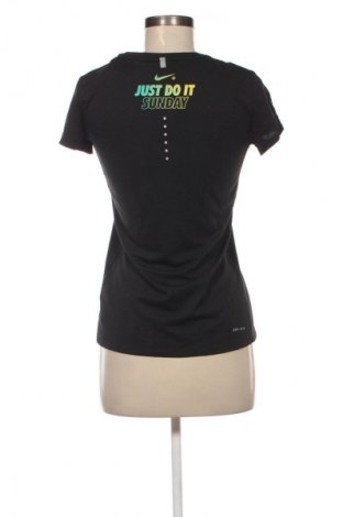 Damen T-Shirt Nike Running, Größe S, Farbe Schwarz, Preis € 18,99