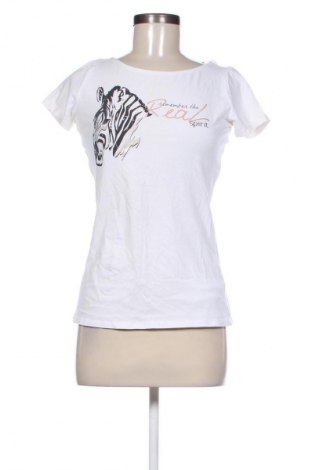 Γυναικείο t-shirt Orsay, Μέγεθος M, Χρώμα Λευκό, Τιμή 8,99 €
